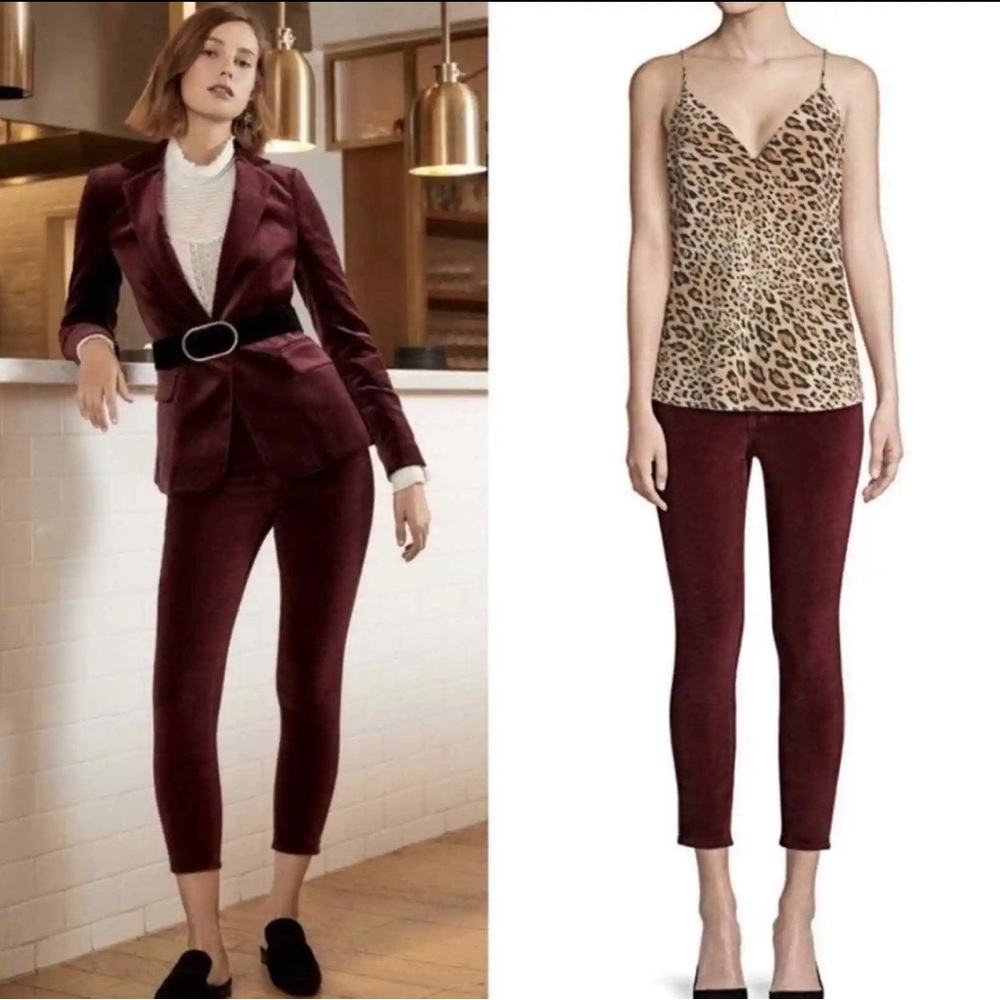 FRAME Denim Le High Skinny Velvet Pants size 23